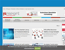 Tablet Screenshot of isreport.de